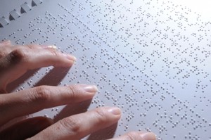 reading braille