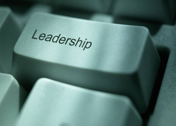 Leadership: Keyboard key with the word leadership on it