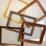 Pile of picture frames