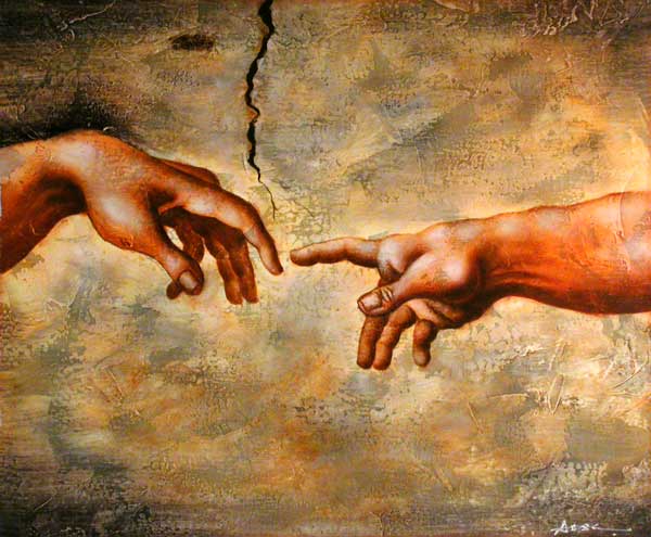 Sistine Chapel Painting: The Creation of Adam