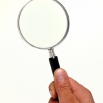 Magnifying glass to show people their impact