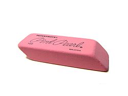 pink eraser
