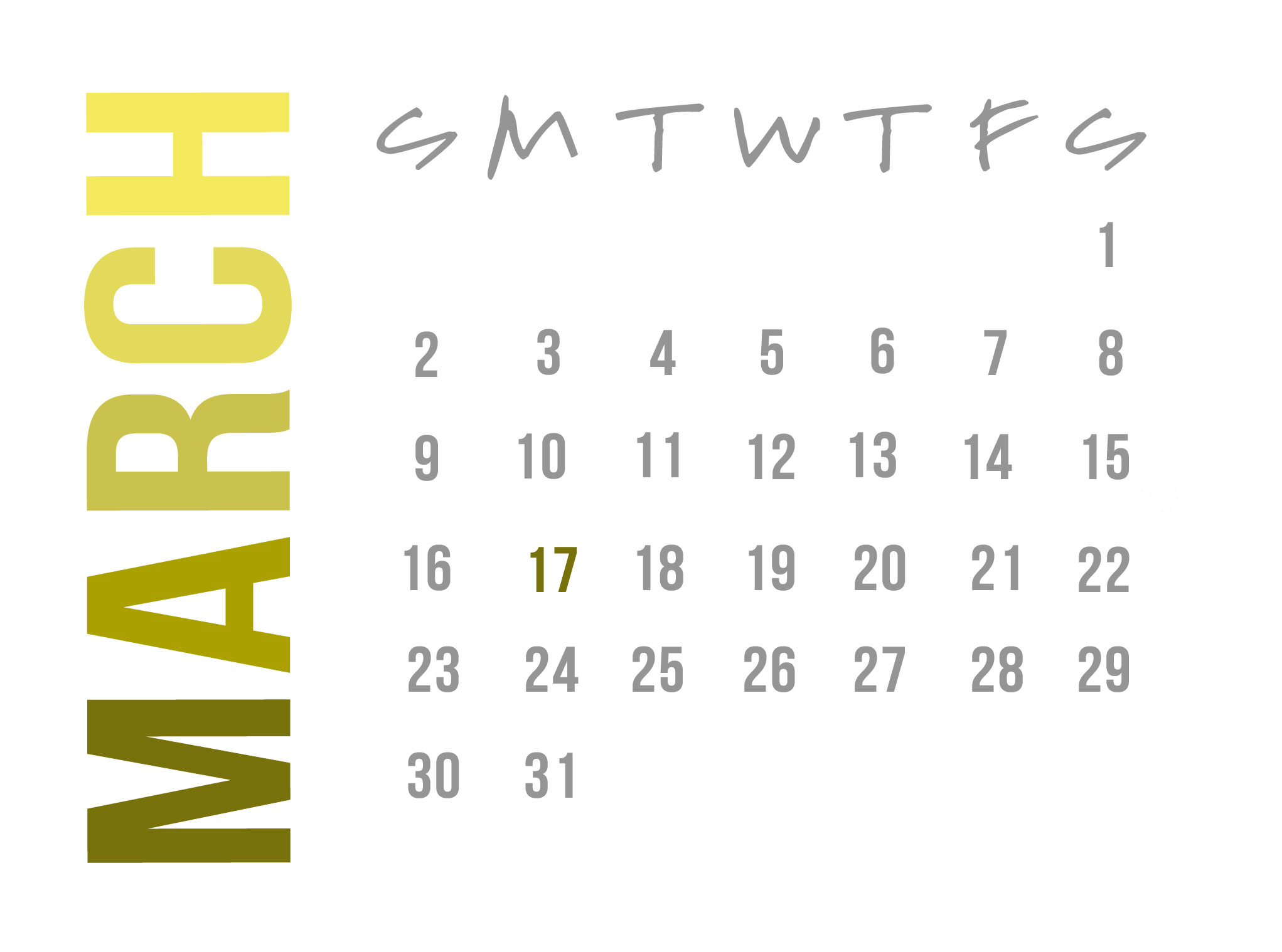 calendar