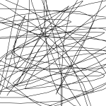 black scribble