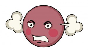angry face