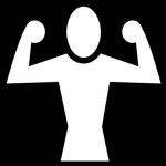 icon of a strong man
