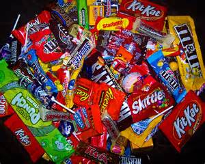 too much candy