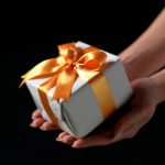 hands receiving gift