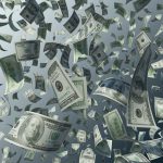  Money falling from the sky