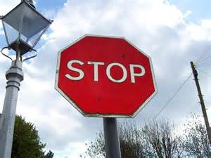stop sign